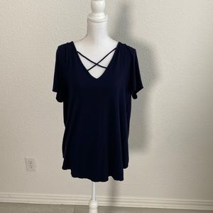 Navy blue shirt